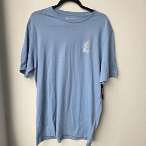 Travis Mathew Sky Blue Short Sleeve Tee